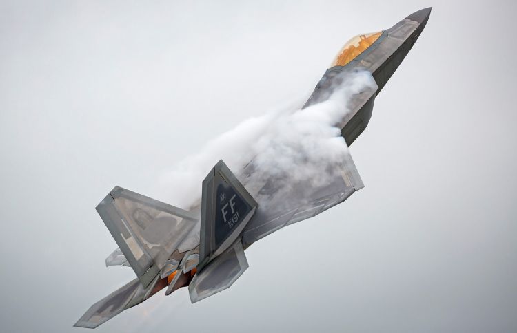 F-22 Raptor at RAF Fairford