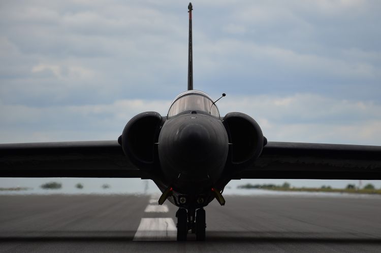 USAF U-2 'Dragon Lady' during stop at RAF Fairford in 2015