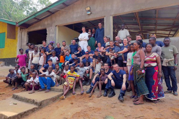 HMS Portland Sailors Sierra Leone Orphans