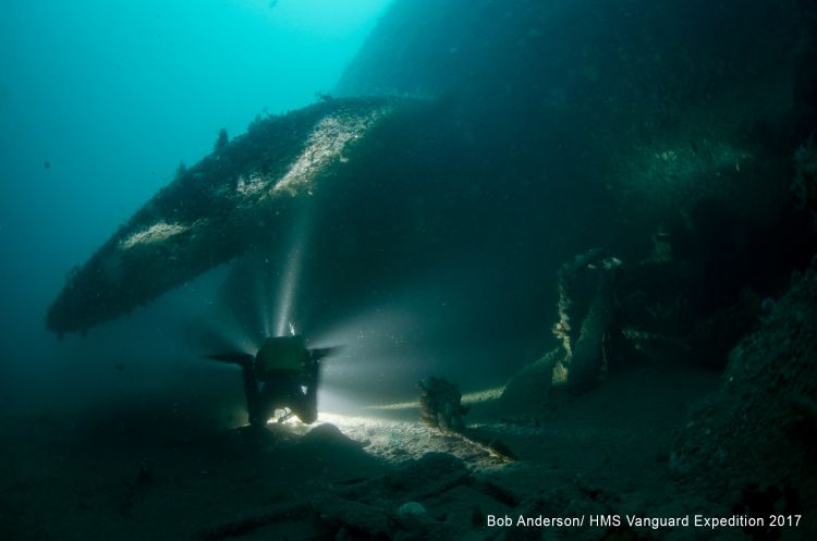 HMS Vanguard Dive