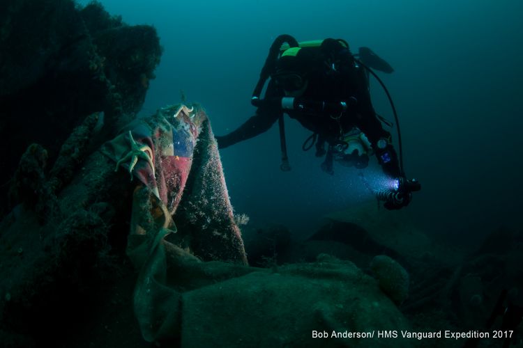 HMS Vanguard Dive