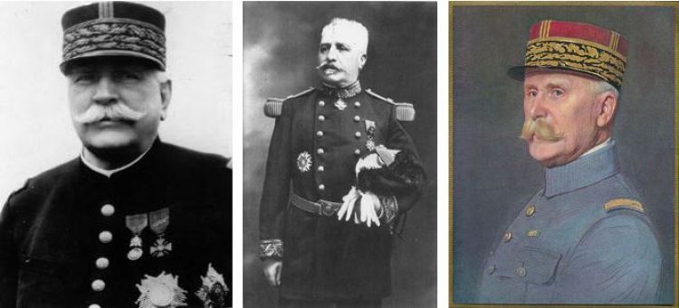 French commanders World War One
