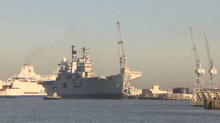 Last Goodbye To HMS Illustrious
