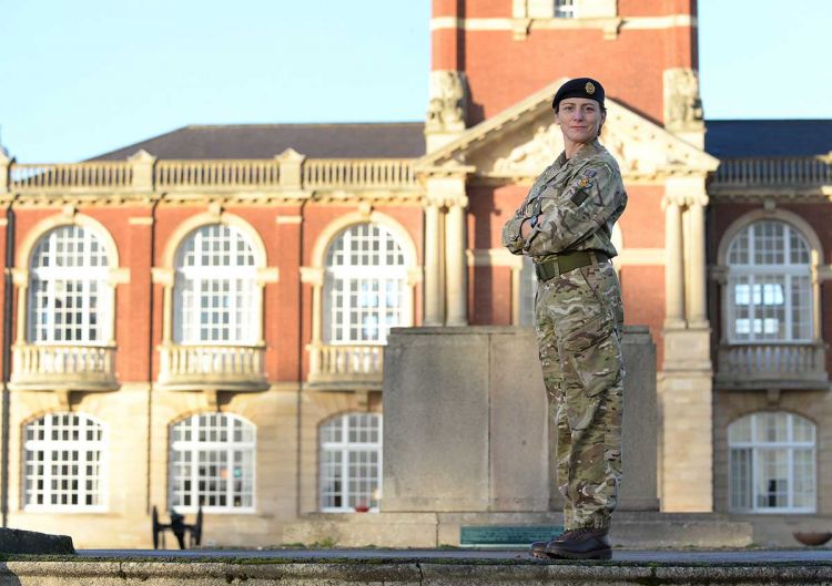 Lt Col Lucy Giles RLC, New College Commander Royal Military Academy Sandhurst