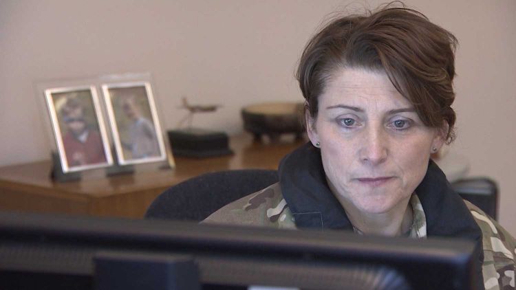 Lt Col Lucy Giles is hoping to be a role model to female soldiers and officers