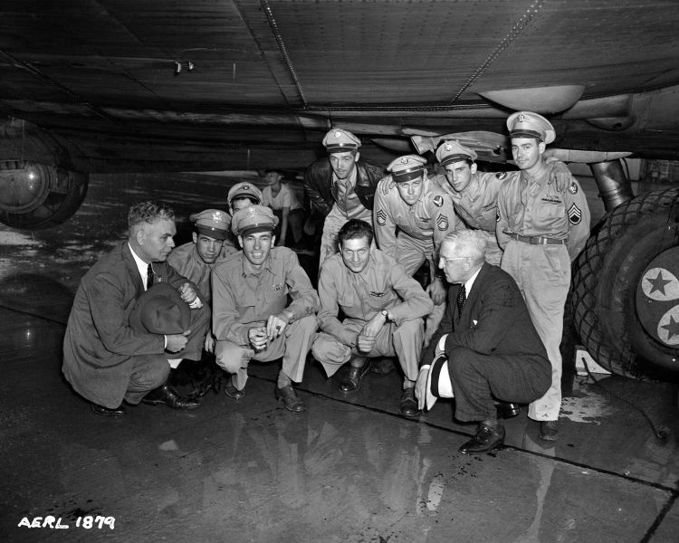 Some of the Memphis Belle crew