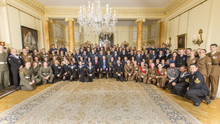 Millies Nominees At Downing Street Reception