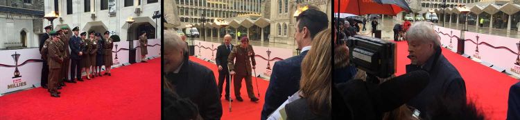 The Millies 2016: Armed Forces On The Red Carpet