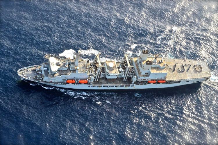RFA Fort Victoria is currently deployed to the Gulf