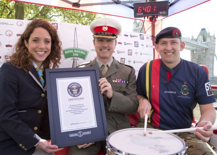 The moment the Guinness World Record was broken