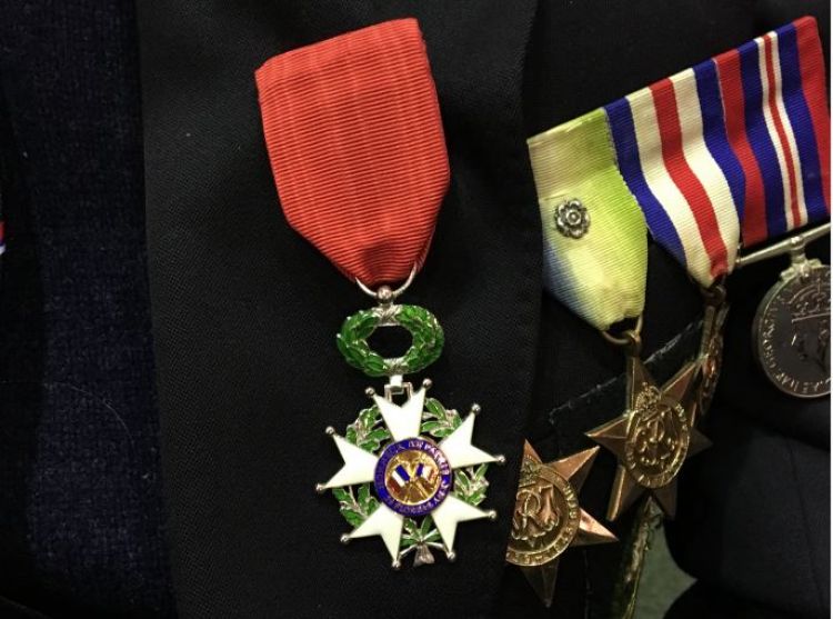 Royal Navy Veterans Awarded Legion D'Honneur