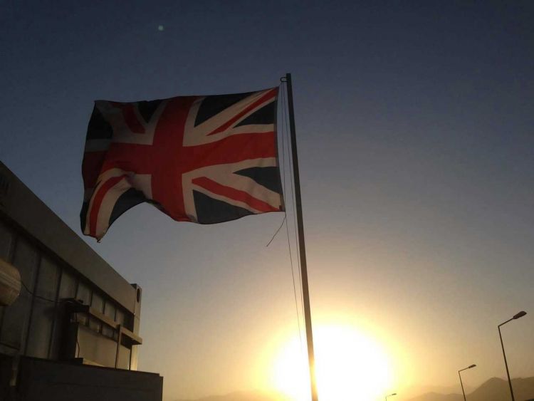 Kabul sunset in 2013