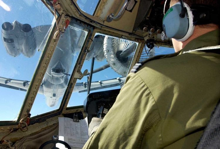 Hercules C130K and VC10 from 1312 Flight
