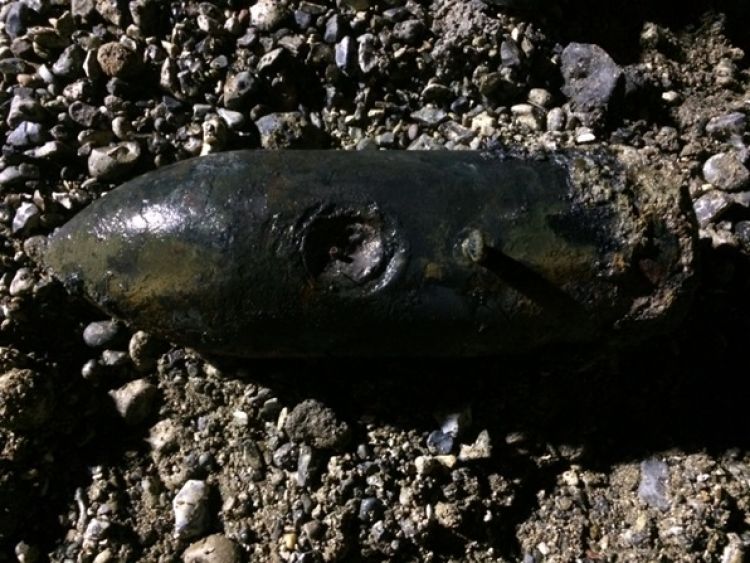 WWII Bomb In Thames