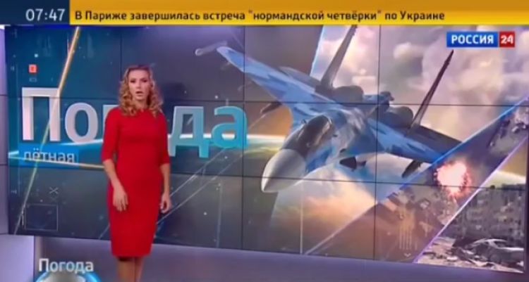 'Perfect' Weather Conditions To Bomb Syria, Says Russian State TV 'Perfect' Weather Conditions To Bomb Syria, Says Russian State TV