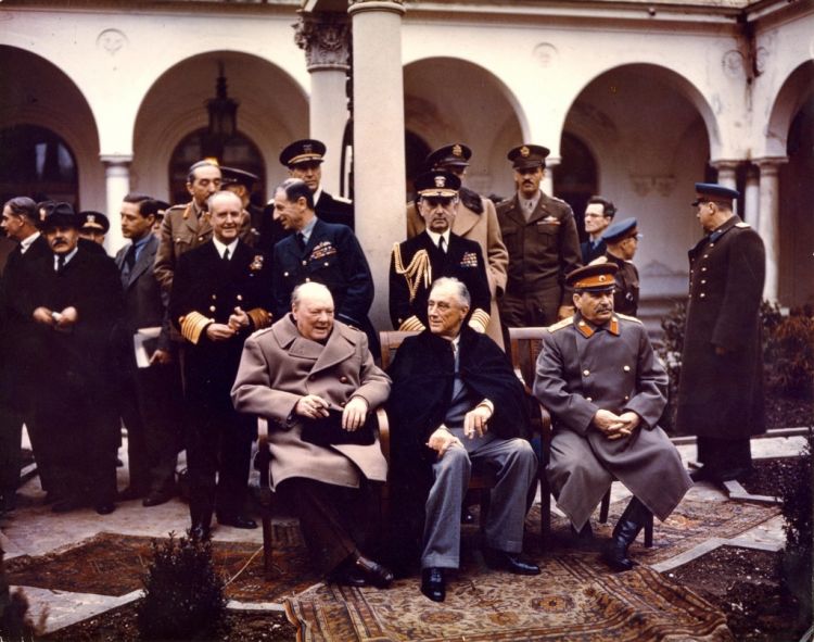 Churchill Stalin Roosevelt