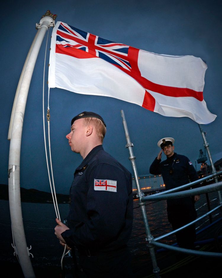 HMS Artful Formally Handed Over To Royal Navy 