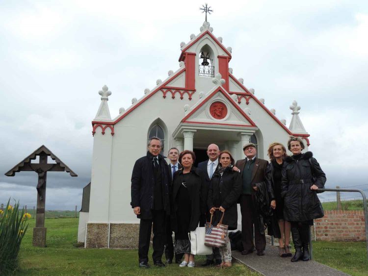 Outside the Chapel