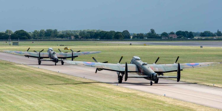 Lancasters Prepare to Fly