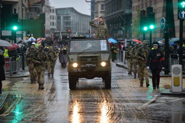 Soldier Honoured At Lord Mayor's Show