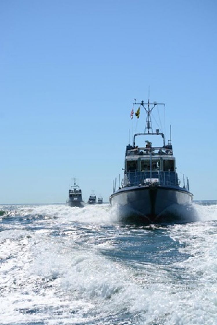 Royal Navy Patrol Boats Deployed To Baltic Sea For Summer