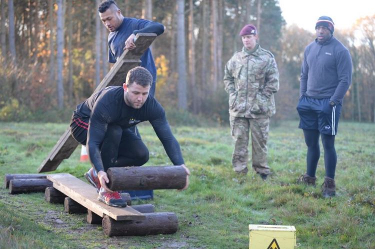 Paras Set The Pace For Rugby Squad's Pre-Season Training