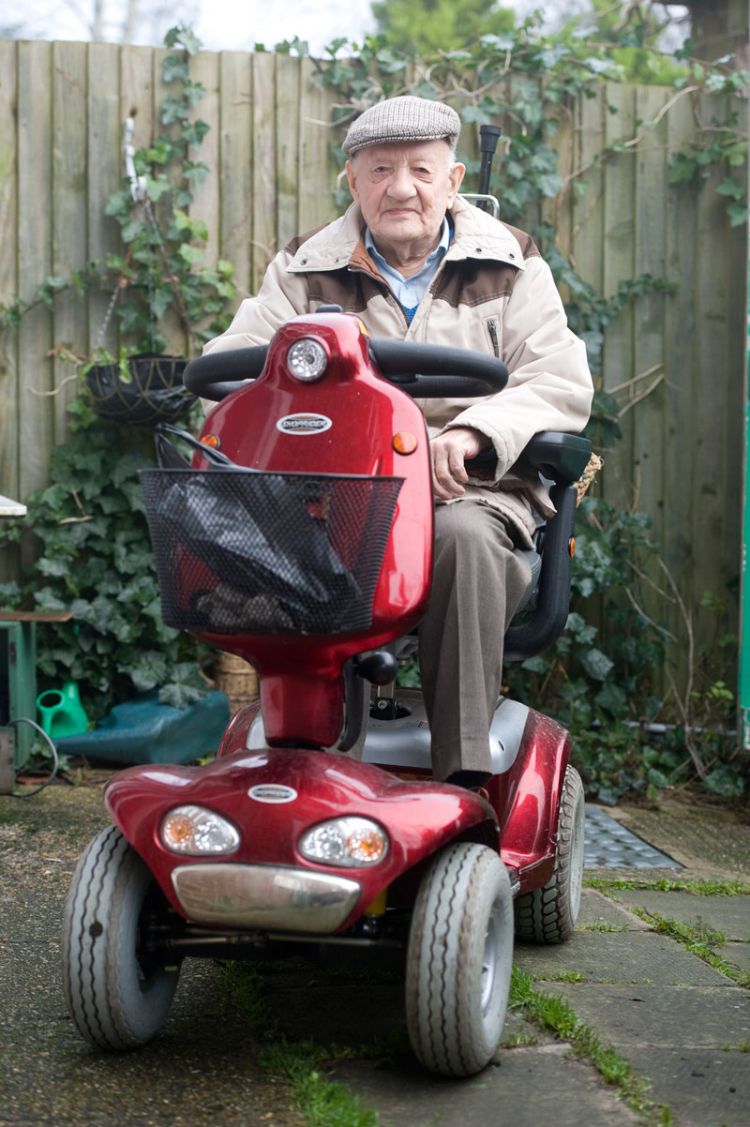 Disabled UK Vet Told Mobility Scooter Could Be 'Terrorist Threat' Disabled UK Vet Told Mobility Scooter Could Be 'Terrorist Threat'