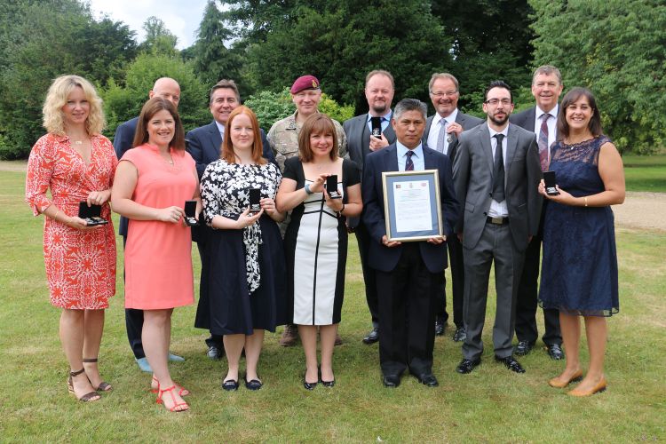 Medals Ceremony For SSVC Staff