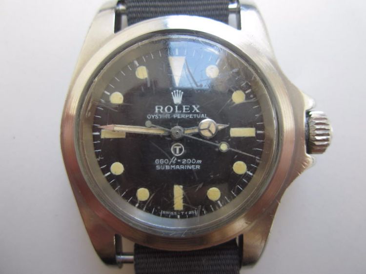 Radioactive Submariners Watch Could Fetch £70,000 At Auction