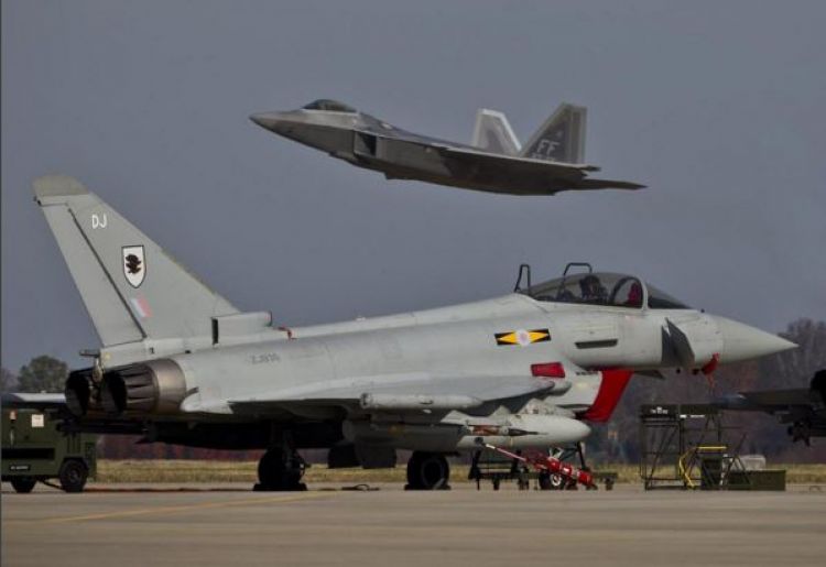 NATO's 3 Most Advanced Combat Fighters On Exercise Together