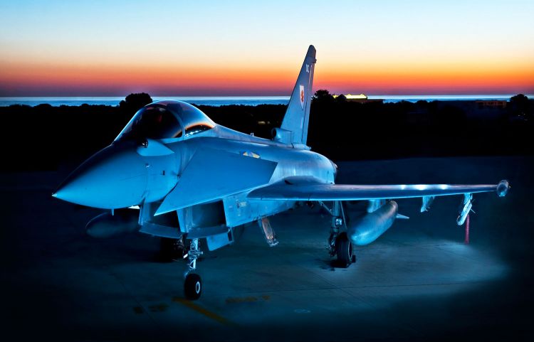 RAF Typhoon at RAF Fairford