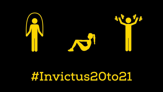 #Invictus20to21