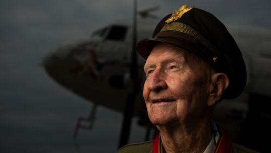 'Candy Bomber' Gail Halvorsen (Picture: US Department of Defense).