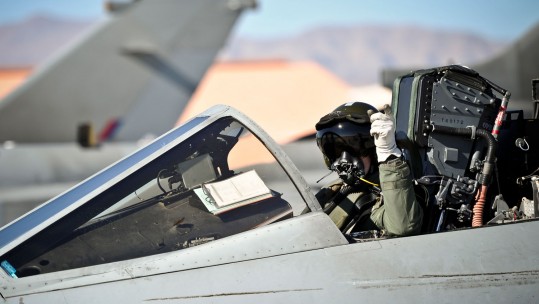 RAF Tornado GR4 pilot Nevada 2014