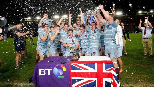 RAF 2018 Inter Services rugby union win