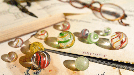  Sir Barnes Wallis Dambuster marbles auction 250326 CREDIT JAKE DARLING PHOTOGRAPH