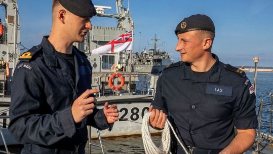 This change reflects the way the Royal Navy operates today, with Officers and Ratings working side by side from the very start of their service on operations around the globe 
