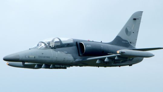 The L-159, which was developed from the L-59 Super Albatros, is used as both a light combat aircraft and advanced trainer