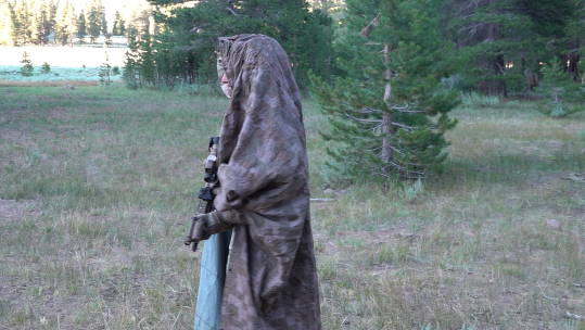Invisibility cloak used by Royal Marines Exercise Green Dagger