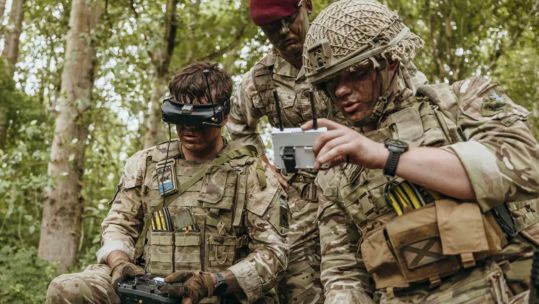 Bramley Training Area played host to the three-week course led by 2 Para