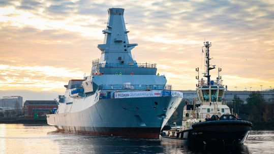 HMS Glasgow is the lead ship of the Royal Navy's Type 26 frigates - the cornerstone of the new agreement