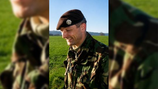 Staff Sergeant Chris Muir was killed during an explosive ordnance disposal operation in southern Iraq on 31 March 2003 (Picture: Crown Copyright)