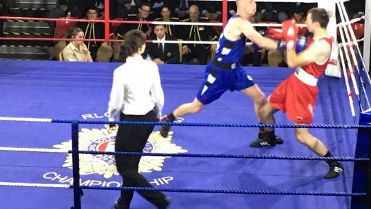 British Army RLC boxing