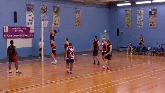 05032026 British Army men netball score v RAF Credit BFBS.jpg 