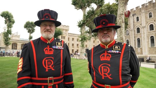 New Yeoman Warders at the Tower of London