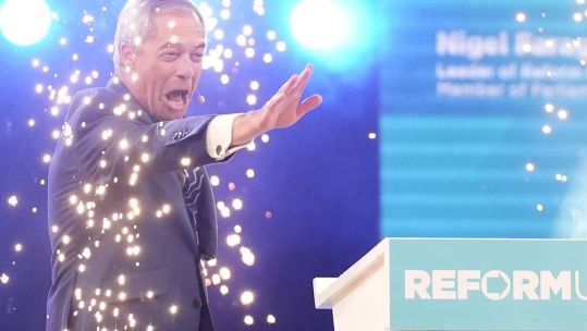 Reform's policies are shown in their manifesto, named "Our Contract With You", which was released in June 2024 (Picture: PA)
