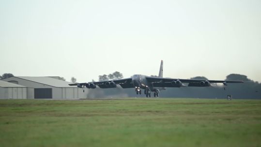 The US military has pulled all of its bombers from RAF Fairford (Picture: US Department of War)