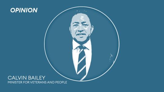 Calvin Bailey MP commissioned as a pilot into the RAF in 1999, flying predominantly C-130 and A400M aircraft (Picture: BFBS)