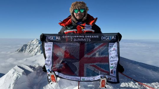 Mount Vinson was the final test for the wounded ex-soldier