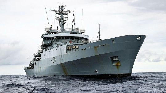 The vessel, due to stay in service until 2028, was utilised in survey operations, humanitarian support and disaster support missions (Picture: MOD)